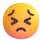 Trauriges Emoji